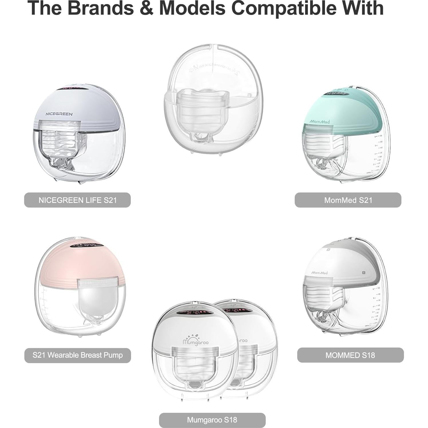 4 Piezas Válvulas de Pico de Pato Beaina para Extractor de Leche