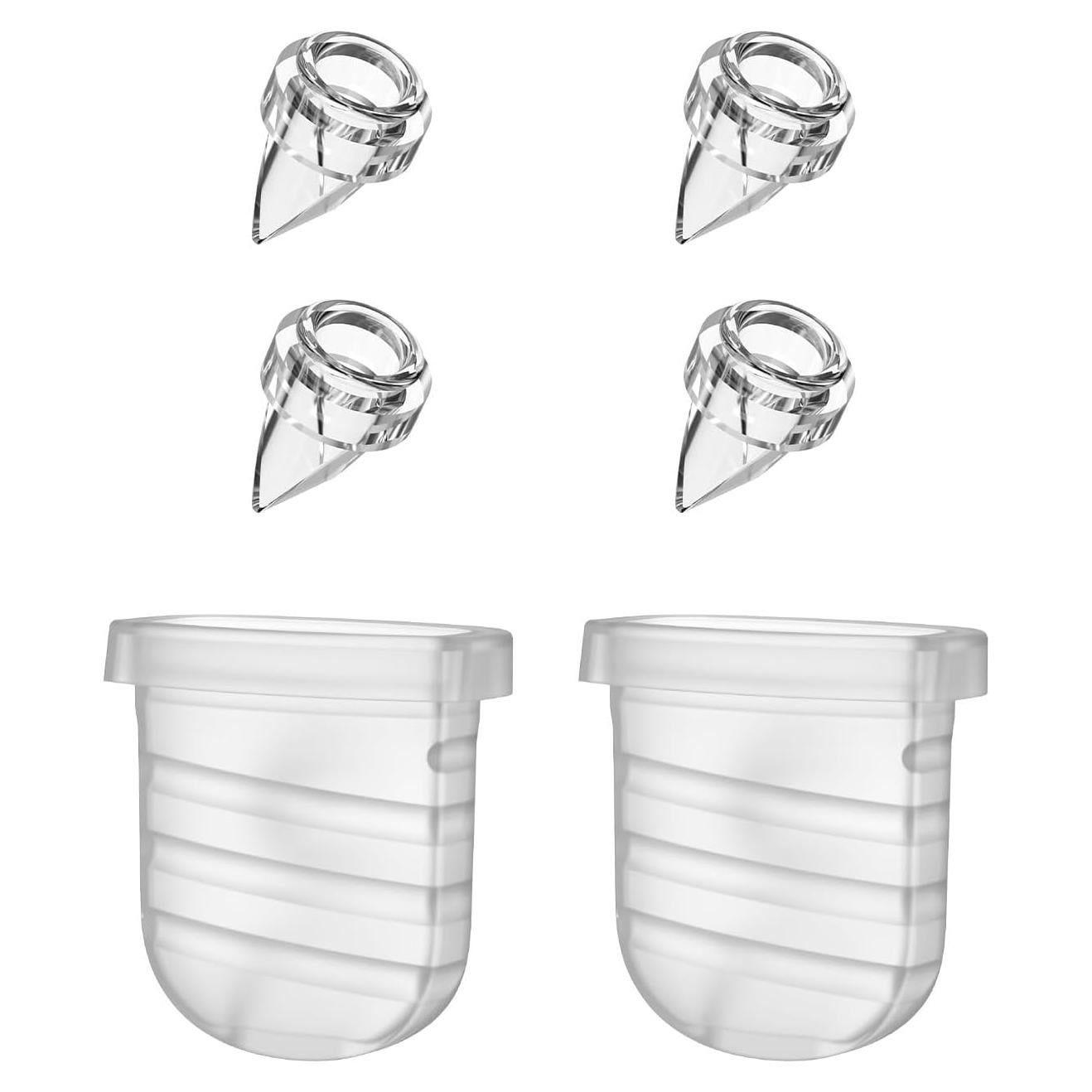 4 Válvulas Pico de Pato + 2 Diafragmas Silicona Beaina S32