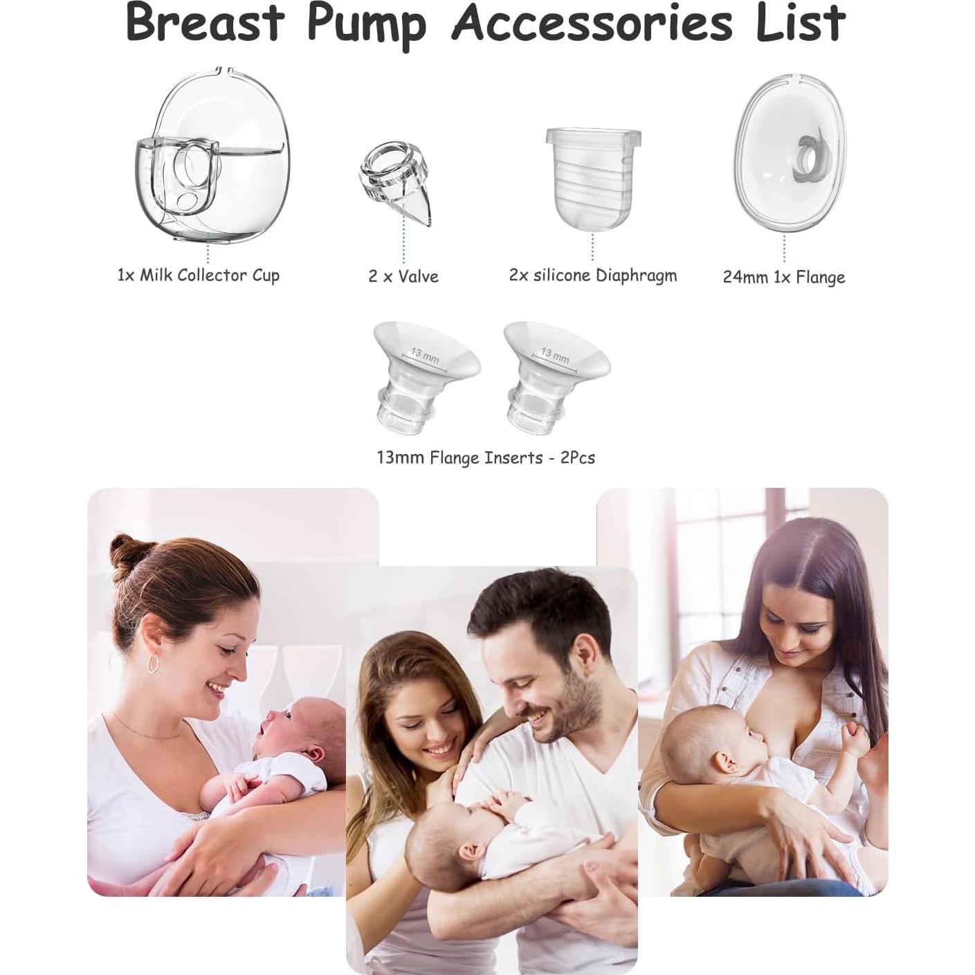 Piezas de Repuesto Extractor de Leche Gowing S32 24mm 13mm