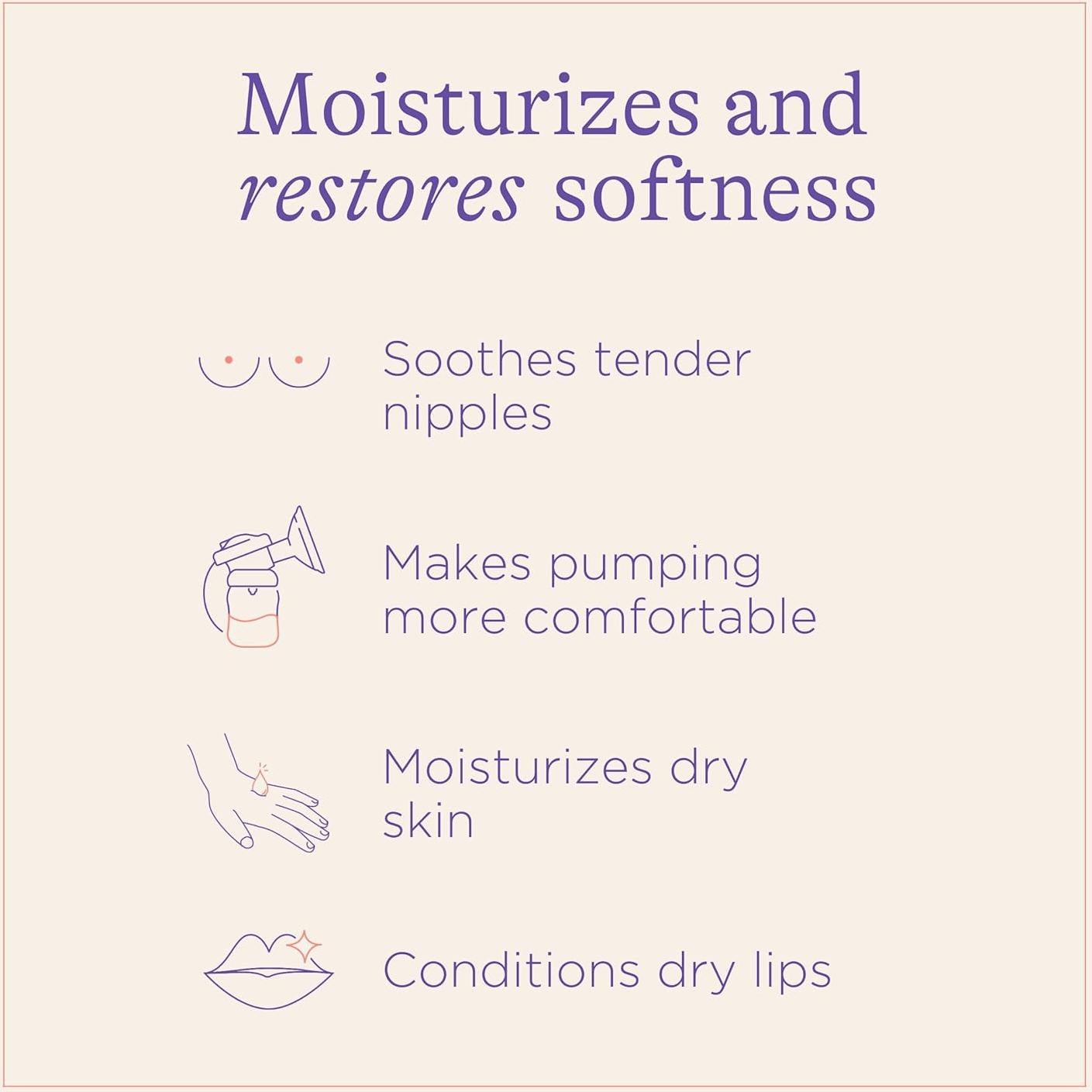 Bálsamo de Pezón Orgánico Lansinoh 56g - Seguro para Bebés