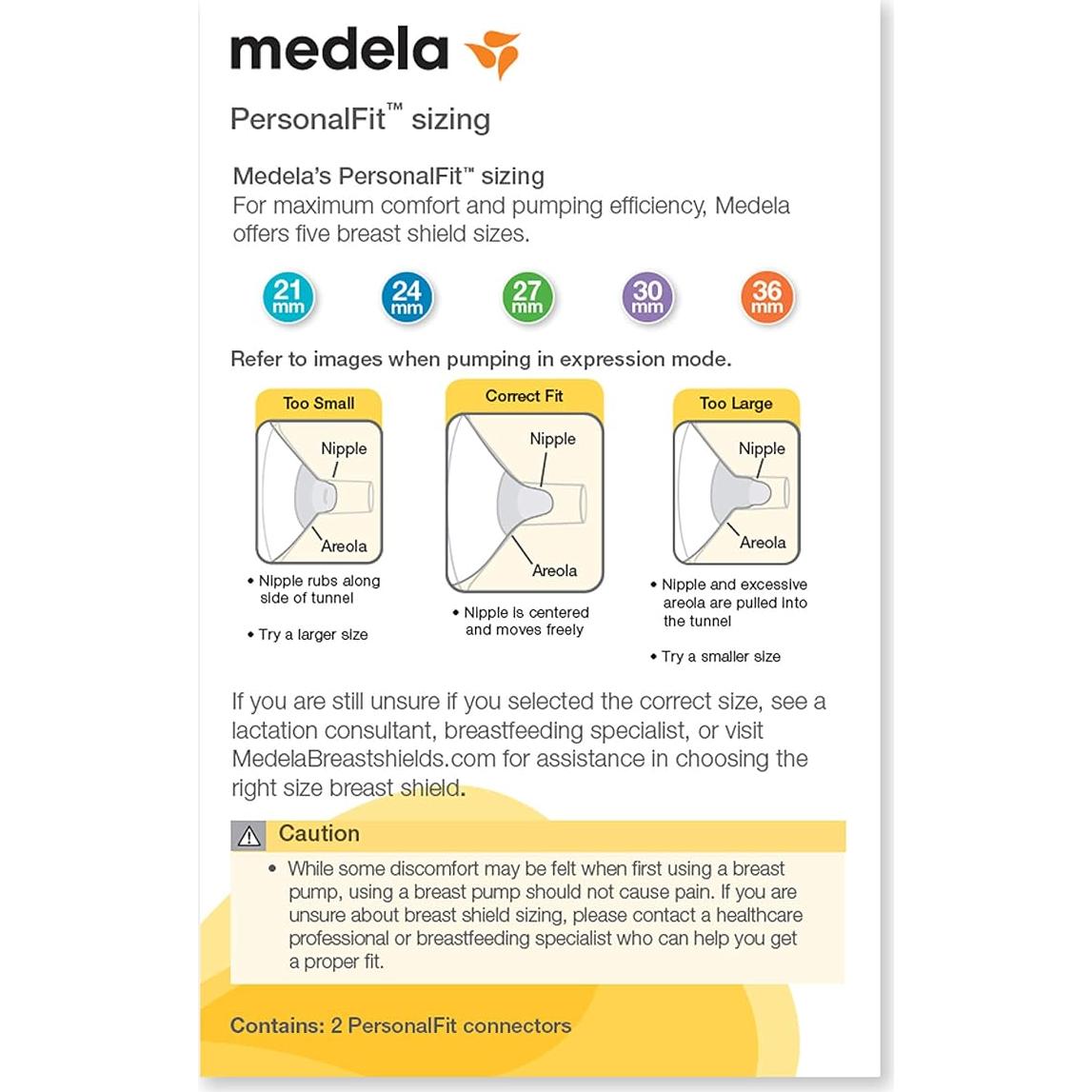 Protectores de Pezón Medela PersonalFit 24mm - Paquete de 2
