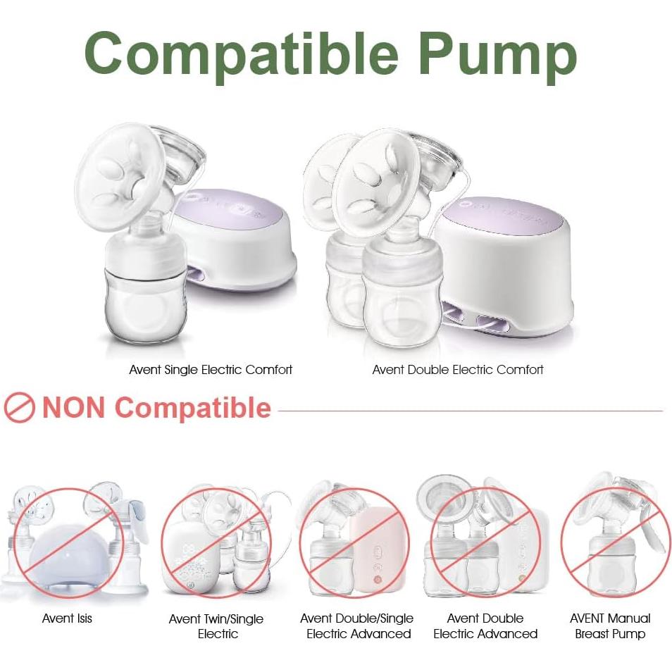 Repuestos Extractor Leche Avent Comfort Maymom - Diafragma y Válvula