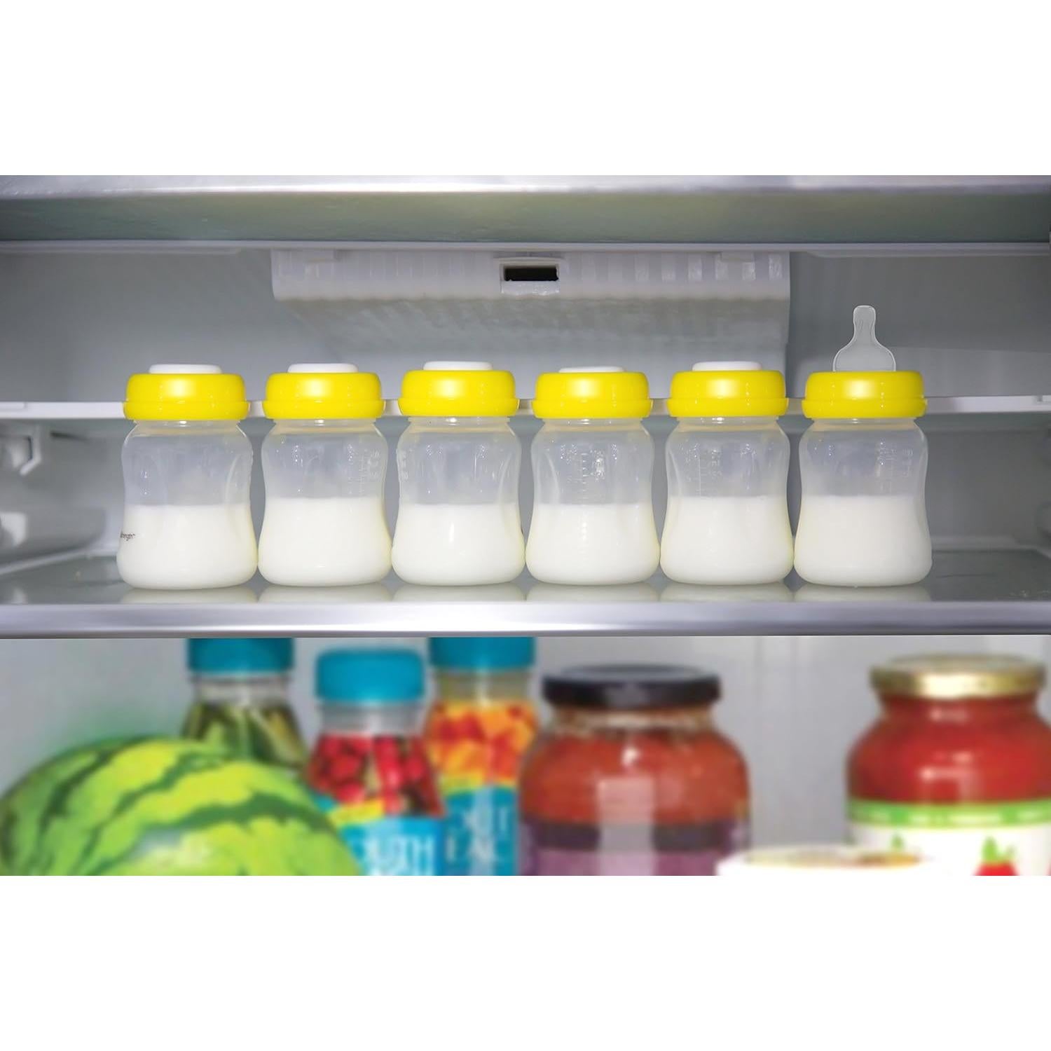 Juego de 6 Botellas de Leche Materna Max Strength Pro 180 ml