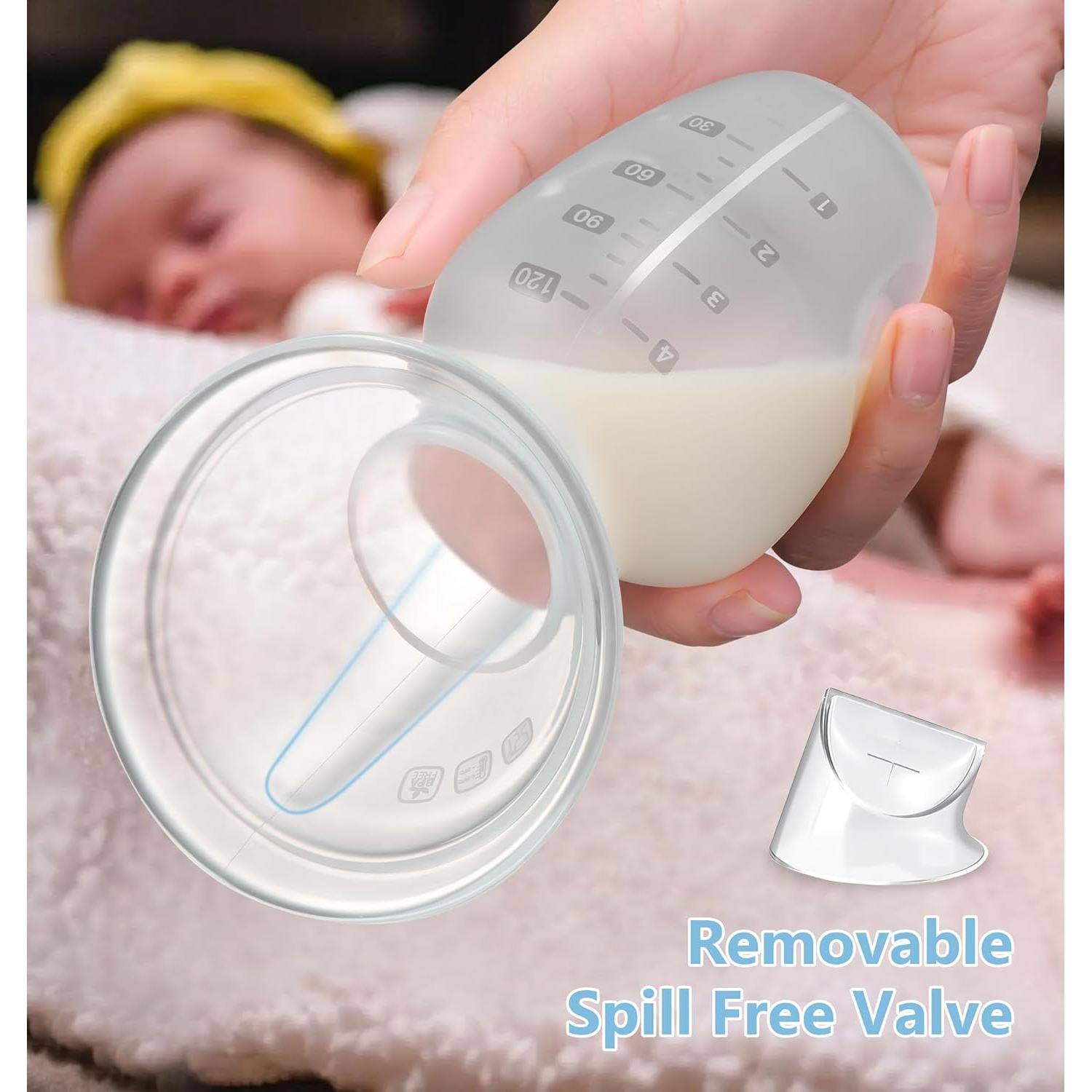 Bomba de Pecho Manual Yahaa 2 Sets 4oz Silicona Transparente