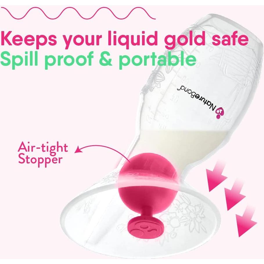 Bomba de Pecho Manual NatureBond de Silicona 100ml - Set Completo