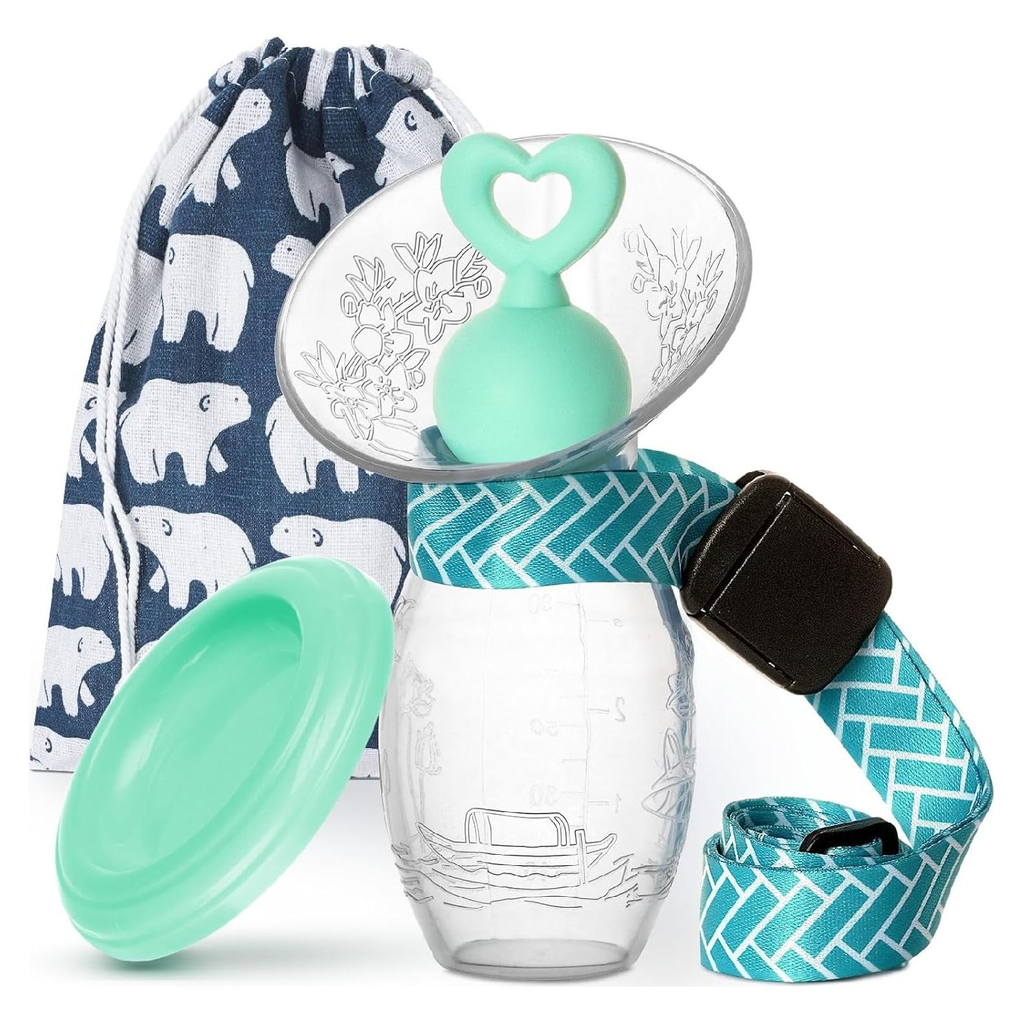 Bomba de Pecho Manual BumbleBee 90ml Silicona Libre BPA