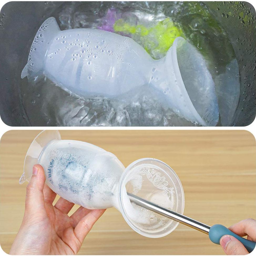 Bomba de Pecho Manual Haakaa Gen. 2 150ml Silicona Grado Alimenticio