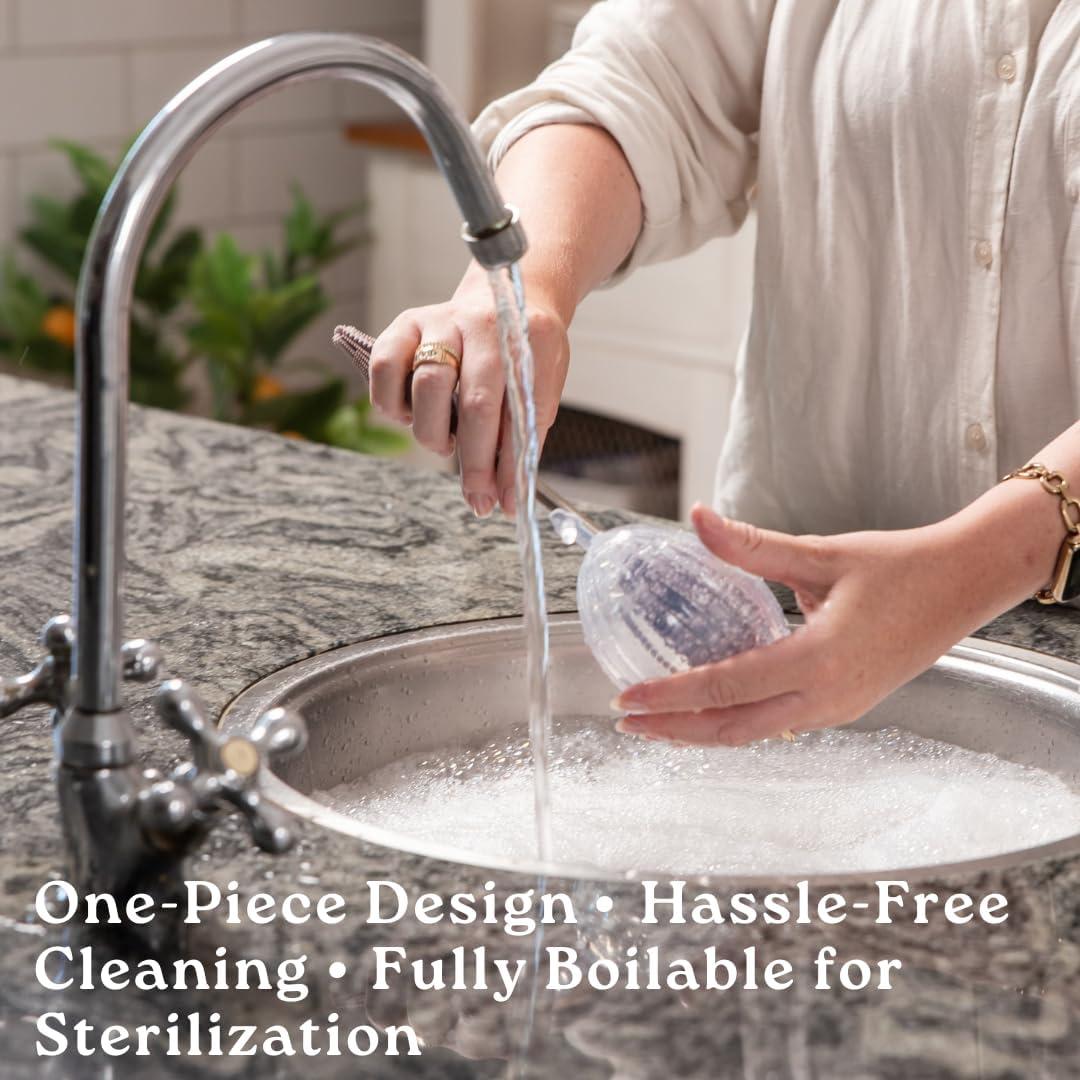 Bomba de Pecho Manual Haakaa Shell 74 ml Silicona Grado Médico