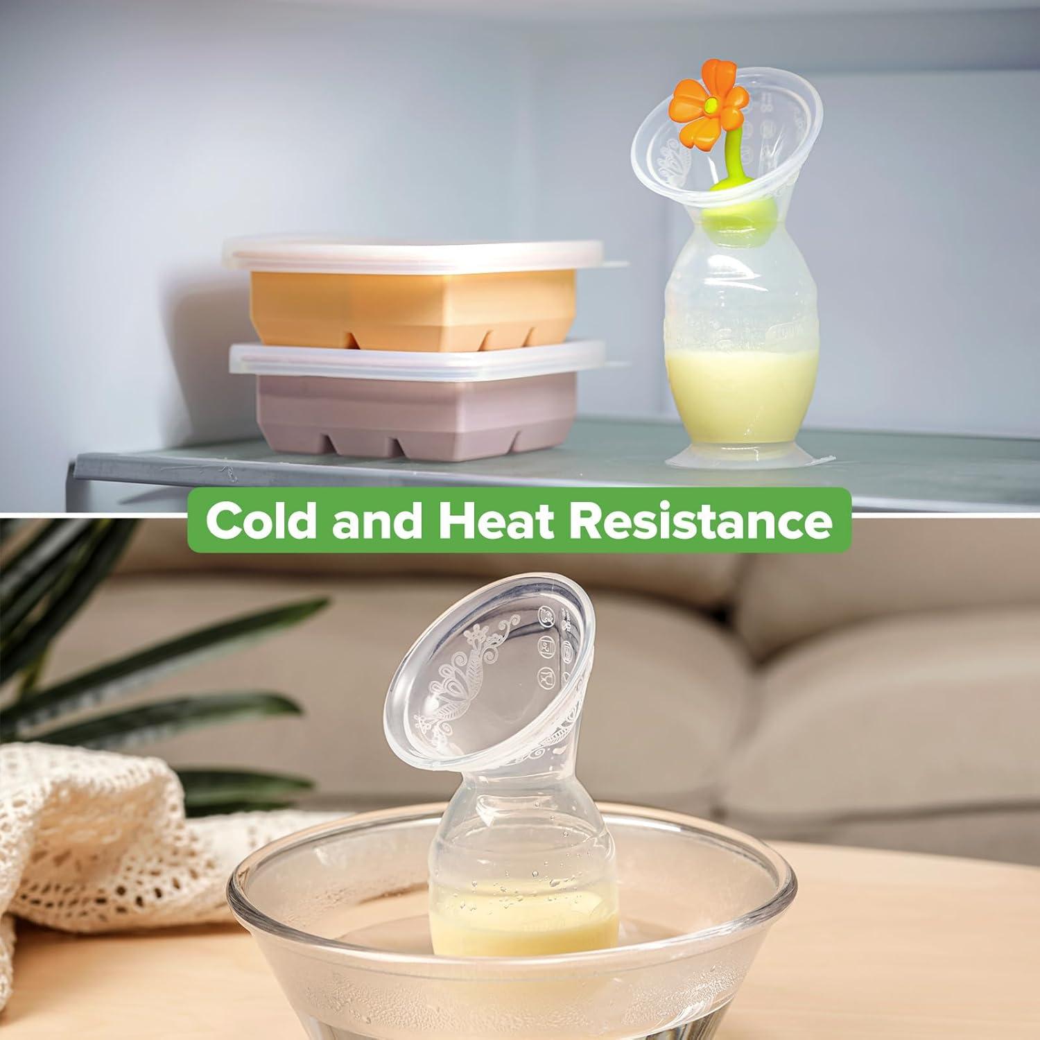 Bomba de Pecho Manual haakaa 150ml con Base de Succión