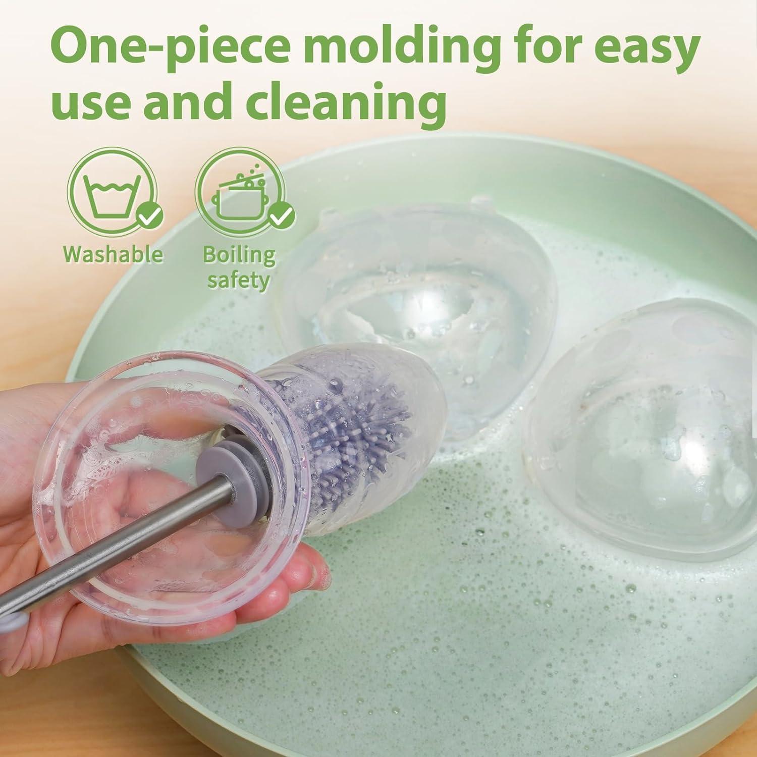 Extractor de Leche Manual Haakaa 100ml + Conchas Ladybug 75ml