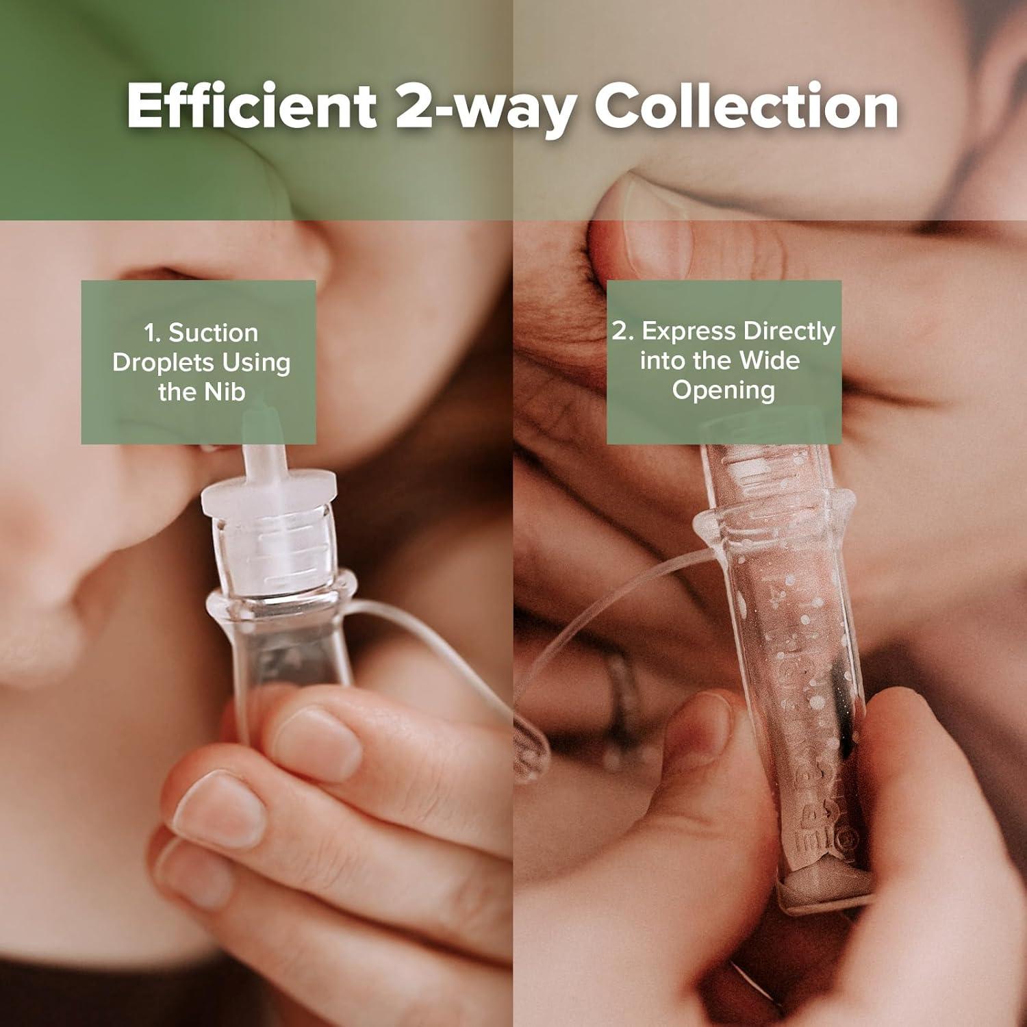 Set Recolector de Calostro Haakaa 6 Piezas Silicona BPA Free