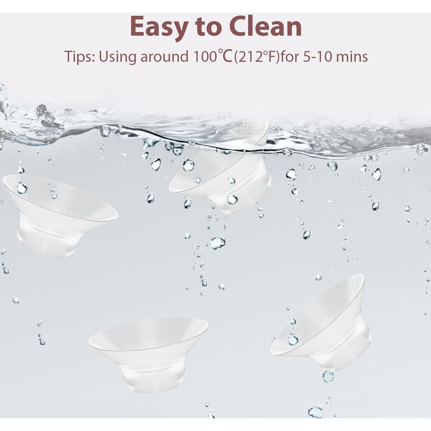 Insertos de Brida de 21mm para Bombas de Leche - 4 Piezas