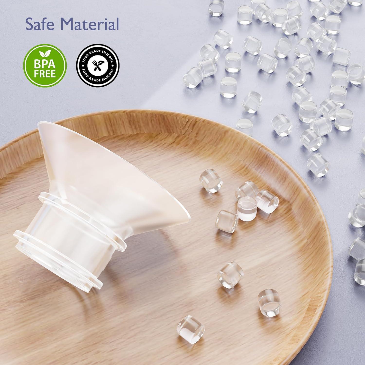 Kit de Bridas de 21mm 8PCS Momfree para Extractores de Leche