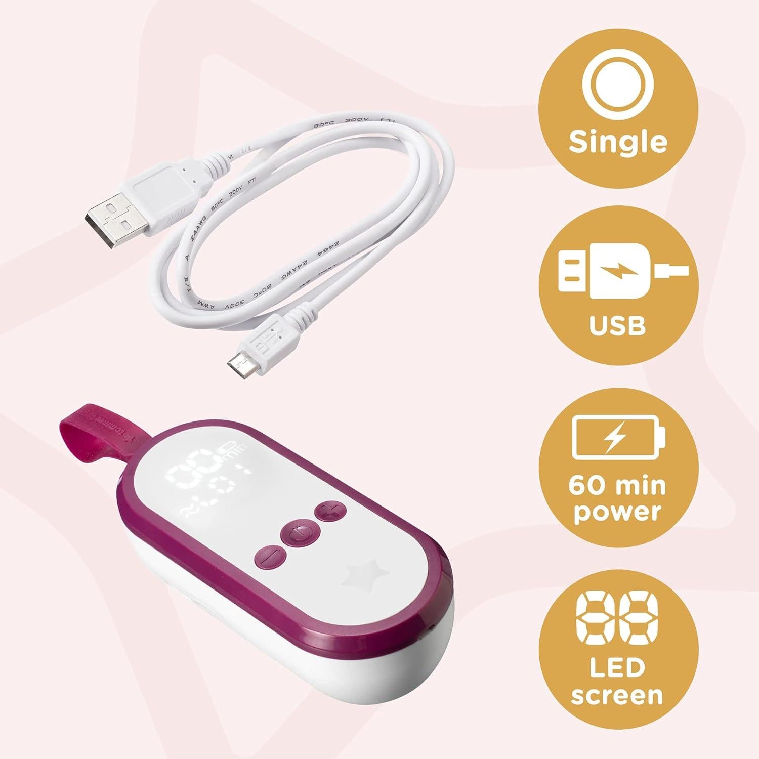 Extractor de Leche Eléctrico Tommee Tippee Individual USB Silencioso