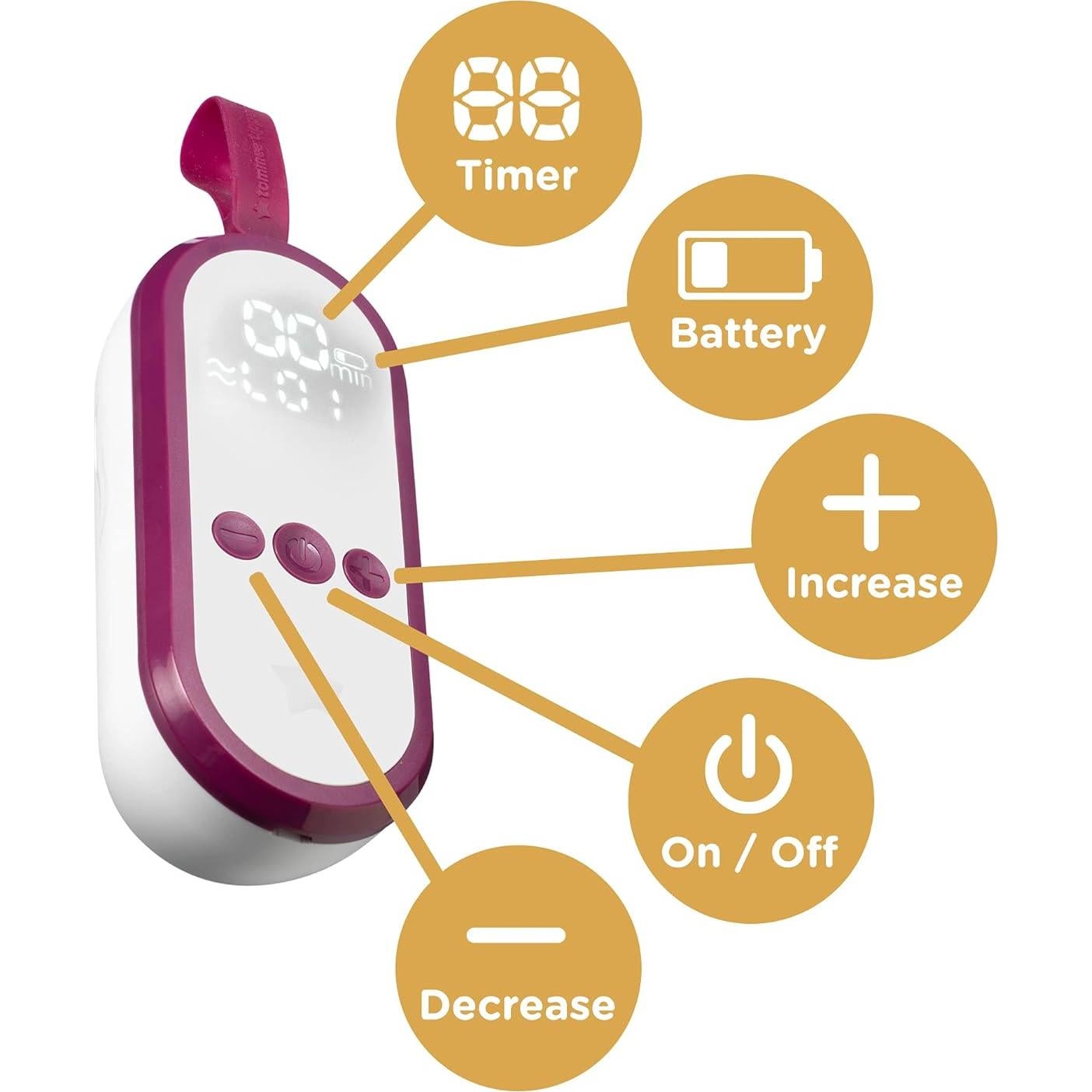 Extractor de Leche Eléctrico Tommee Tippee Individual USB Silencioso