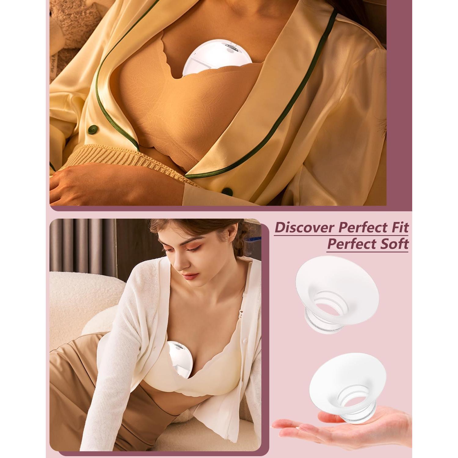 Inserto de Brida 14-22mm 2pcs IVARONAL para Extractores de Leche