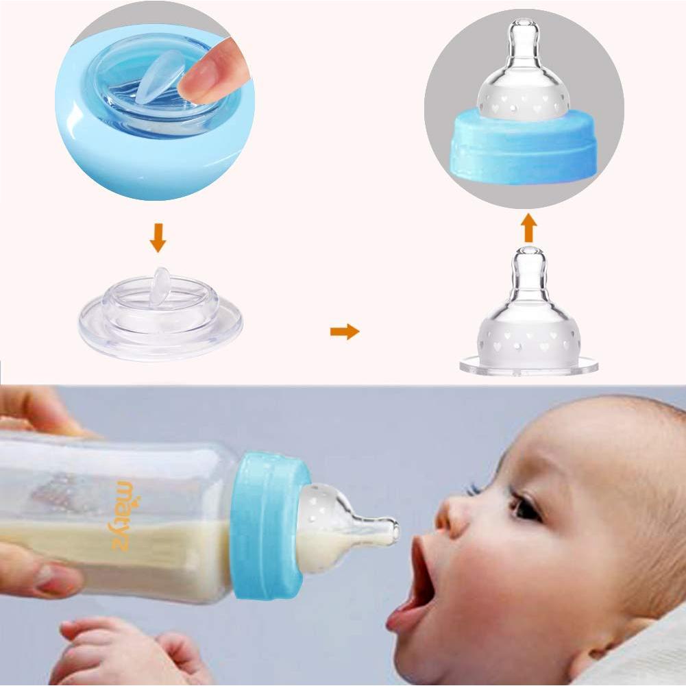 Matyz 4 Botellas Almacenamiento Leche Materna 170g Boca Ancha