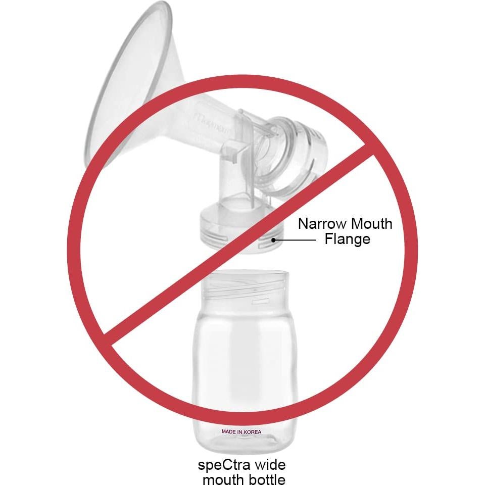 Flange 36 mm Maymom para Extractores Spectra S1 S2 M1