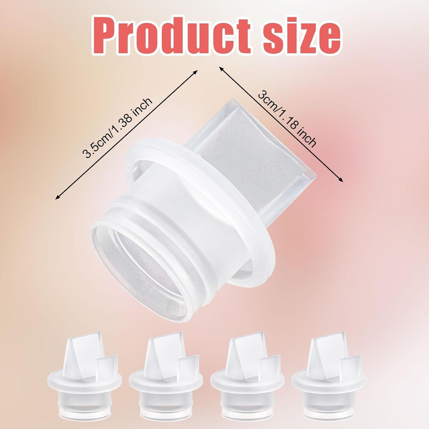 Válvulas de Pico de Pato BOXOB para Bombas Spectra S1/S2/9 - 4 Piezas