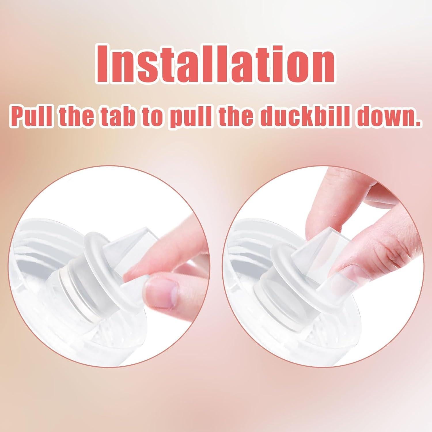 Válvulas de Pico de Pato BOXOB para Bombas Spectra S1/S2/9 - 4 Piezas