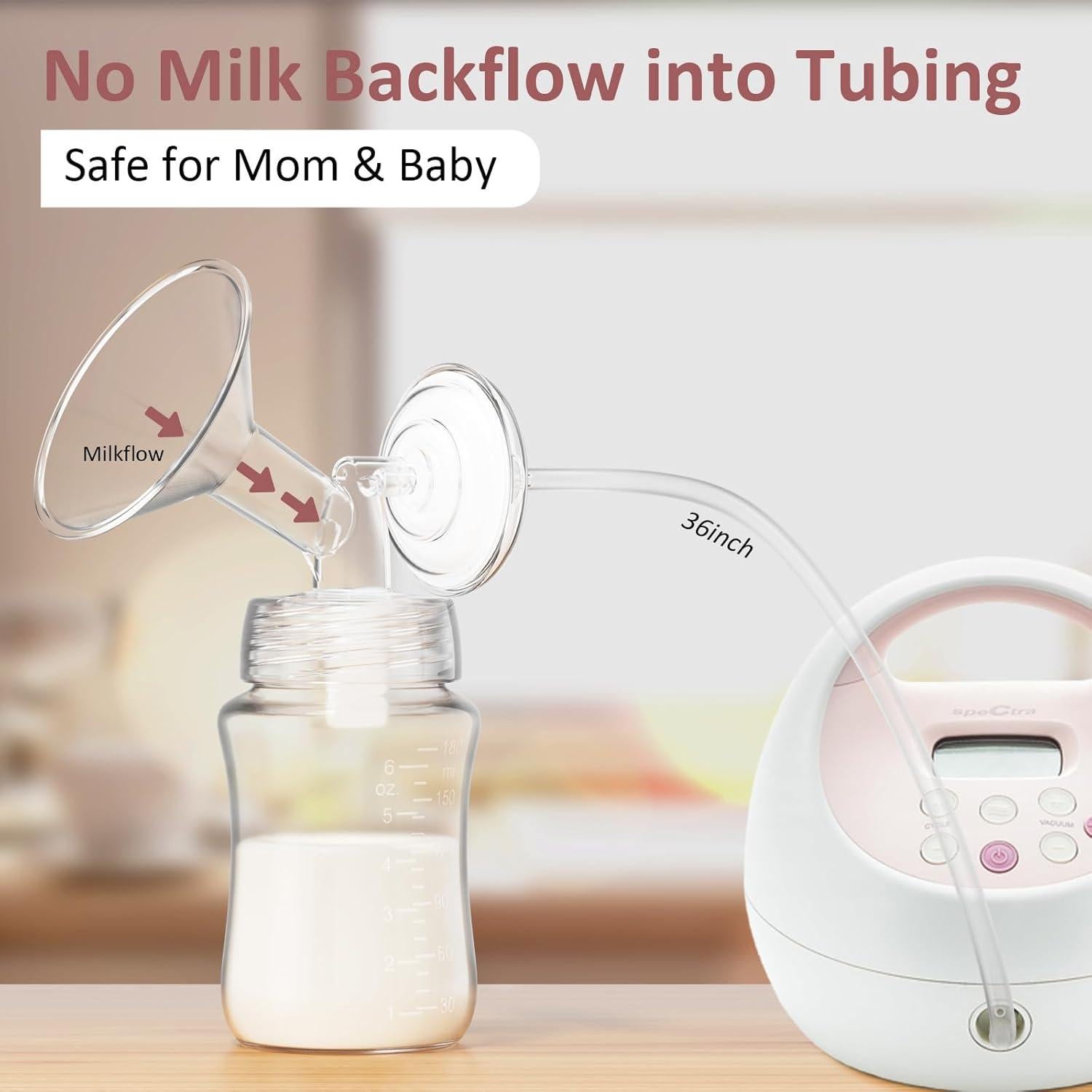 Piezas de bomba Spectra S1/S2/9 Plus - 4 Repuestos 19mm