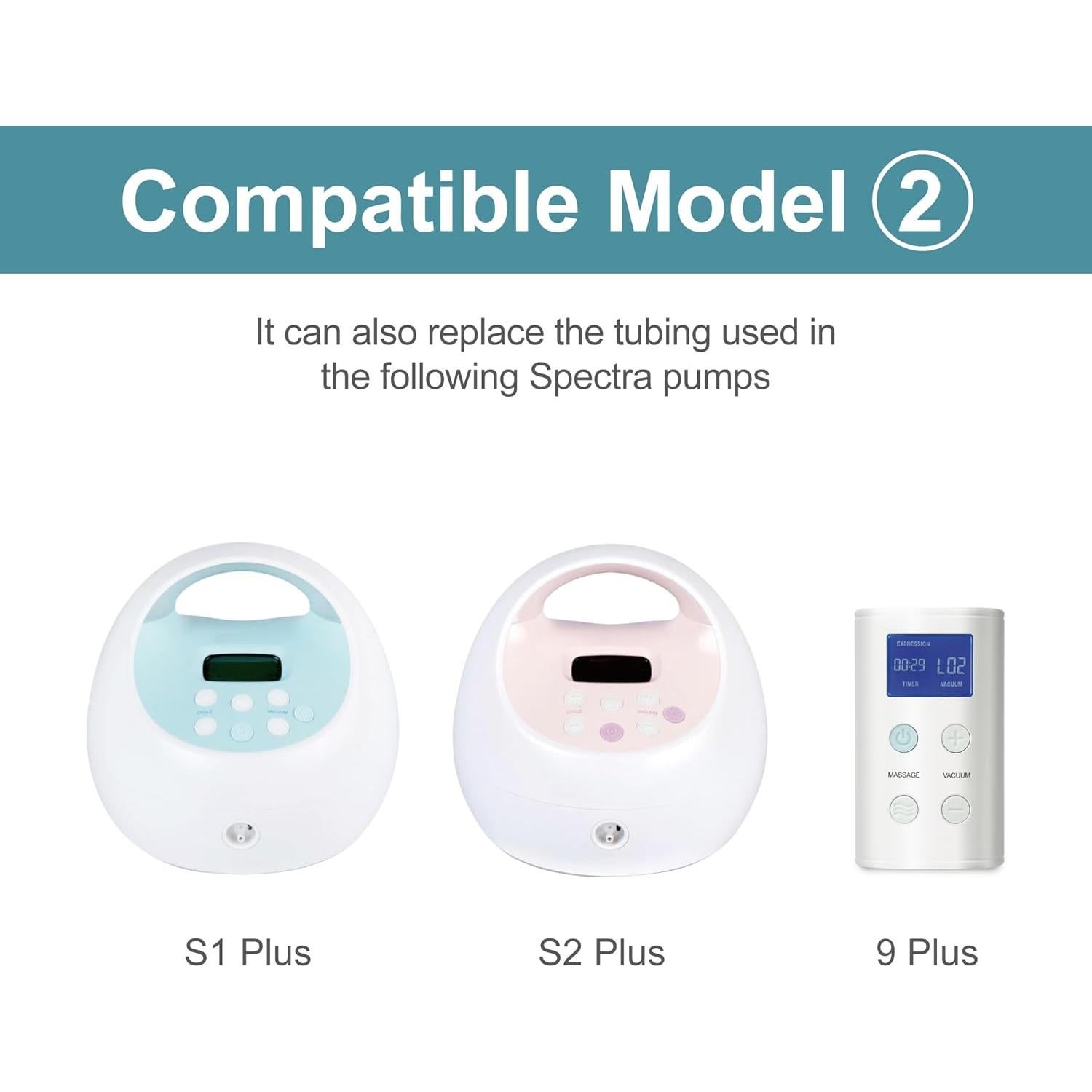 Manguera de Reemplazo Maymom para Extractores Ameda y Spectra