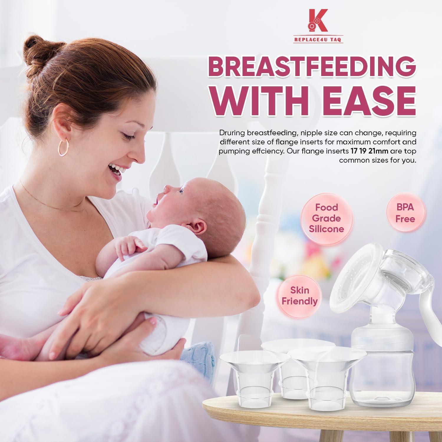 Insertos de Brida Silicona K-Replace4u TAQ 6 Piezas 17-21mm