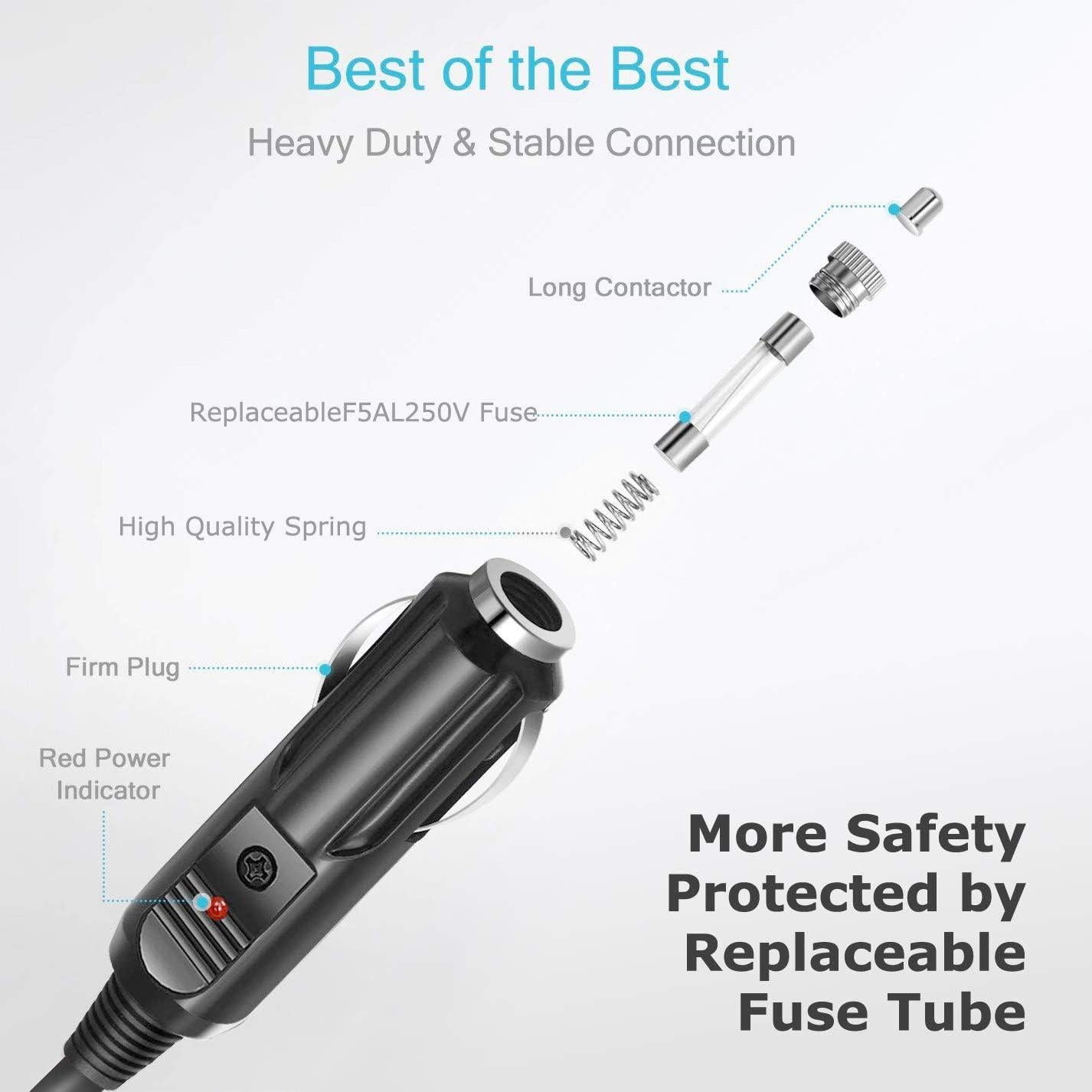 Adaptador de Coche T POWER para Bomba Espectra S1 S2 S9-Plus