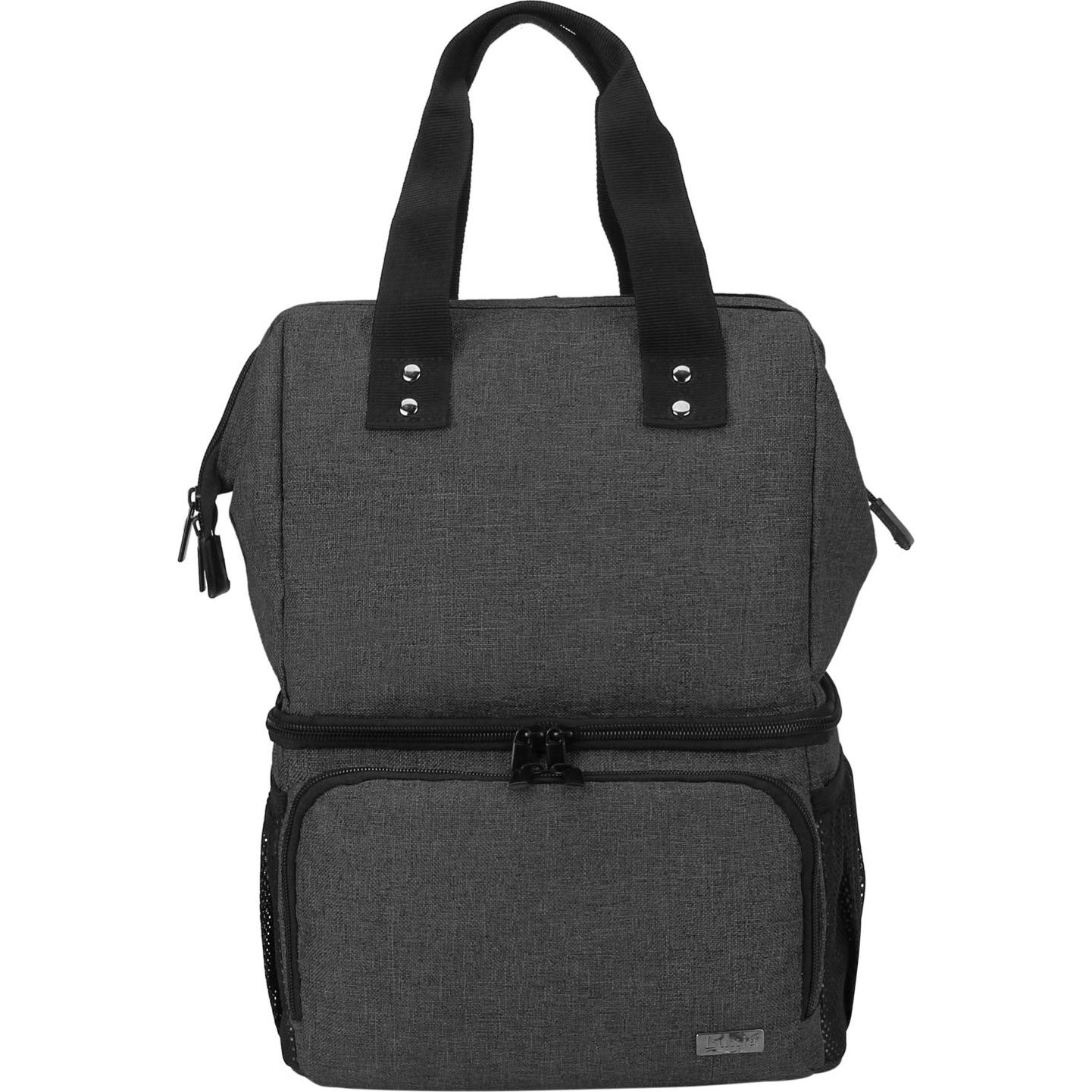 Bolsa para Extractor de Leche LUXJA Negra con Compartimentos