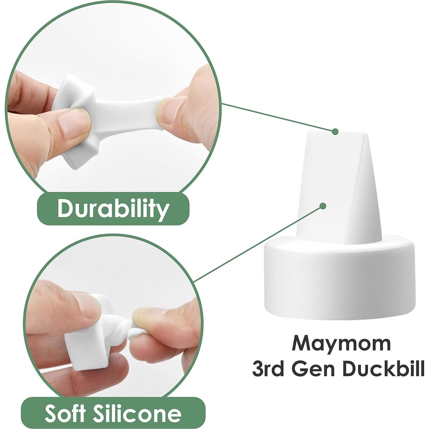 Válvulas de Pato Maymom 8 Unidades Compatibles con Spectra