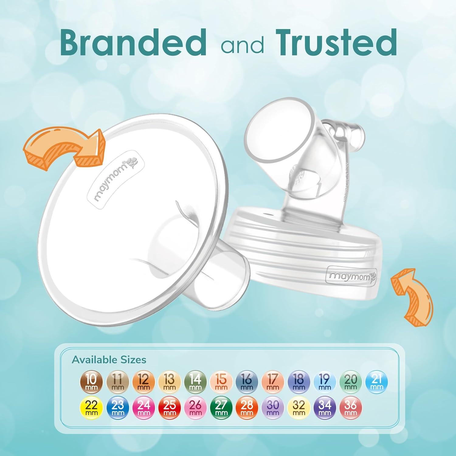 Conjunto de Flanges 21mm Maymom para Bomba Spectra S1/S2