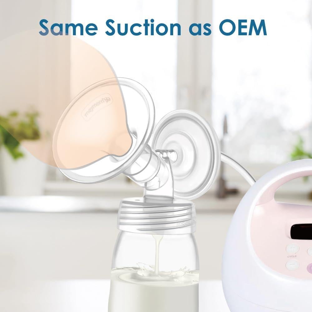 Conjunto de Flanges 21mm Maymom para Bomba Spectra S1/S2