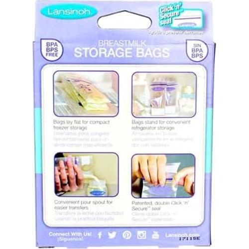 Bolsas de Almacenamiento de Leche Materna Lansinoh 50 Unidades