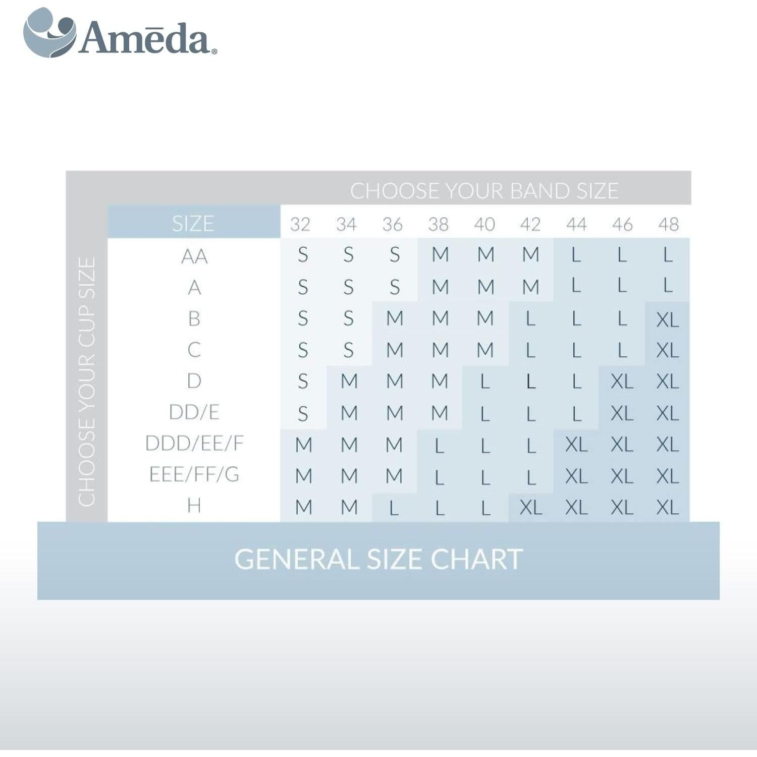Sujetador de Extracción Manos Libres Ameda PumpEase X-Grande
