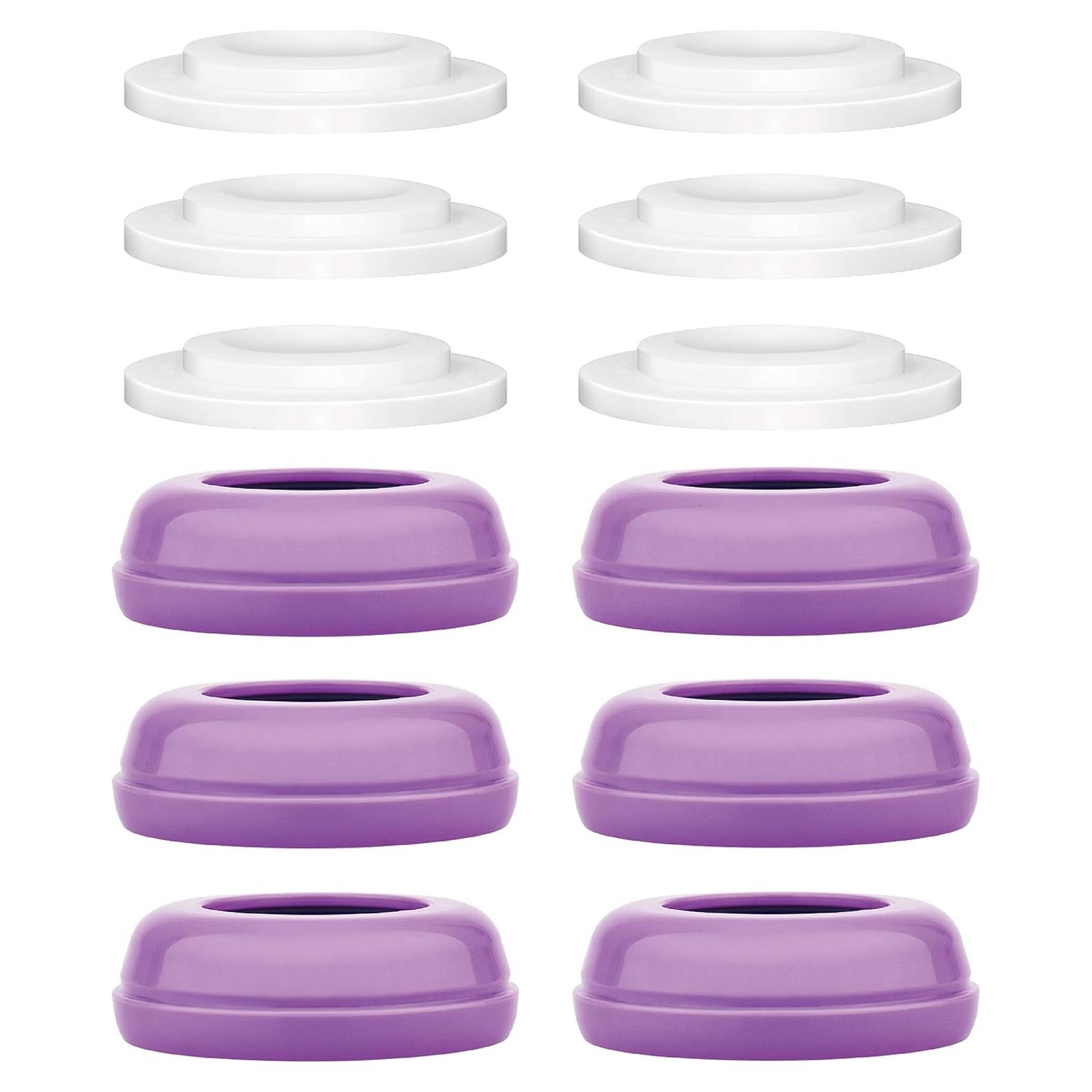 Maymom Tapa de Botella y Disco de Sellado Reescribible 6 Pzas