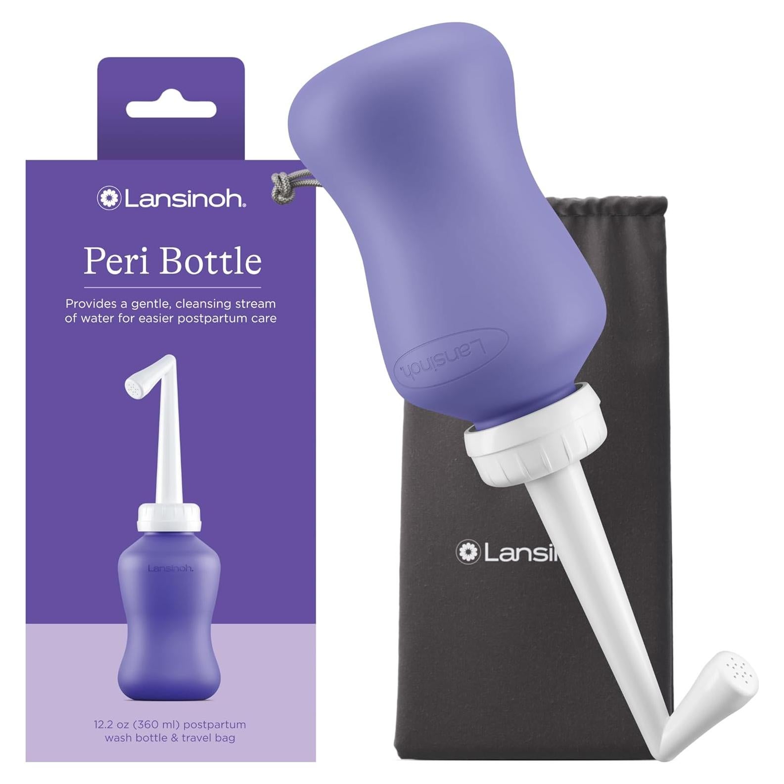 Botella de Lavado Peri Lansinoh 362 ml para Cuidado Postparto