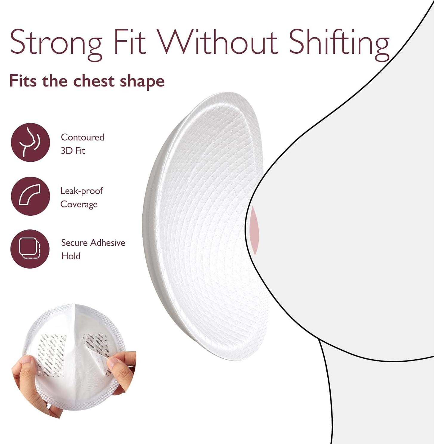 Almohadillas Desechables para Lactancia Momcozy 120 Unidades