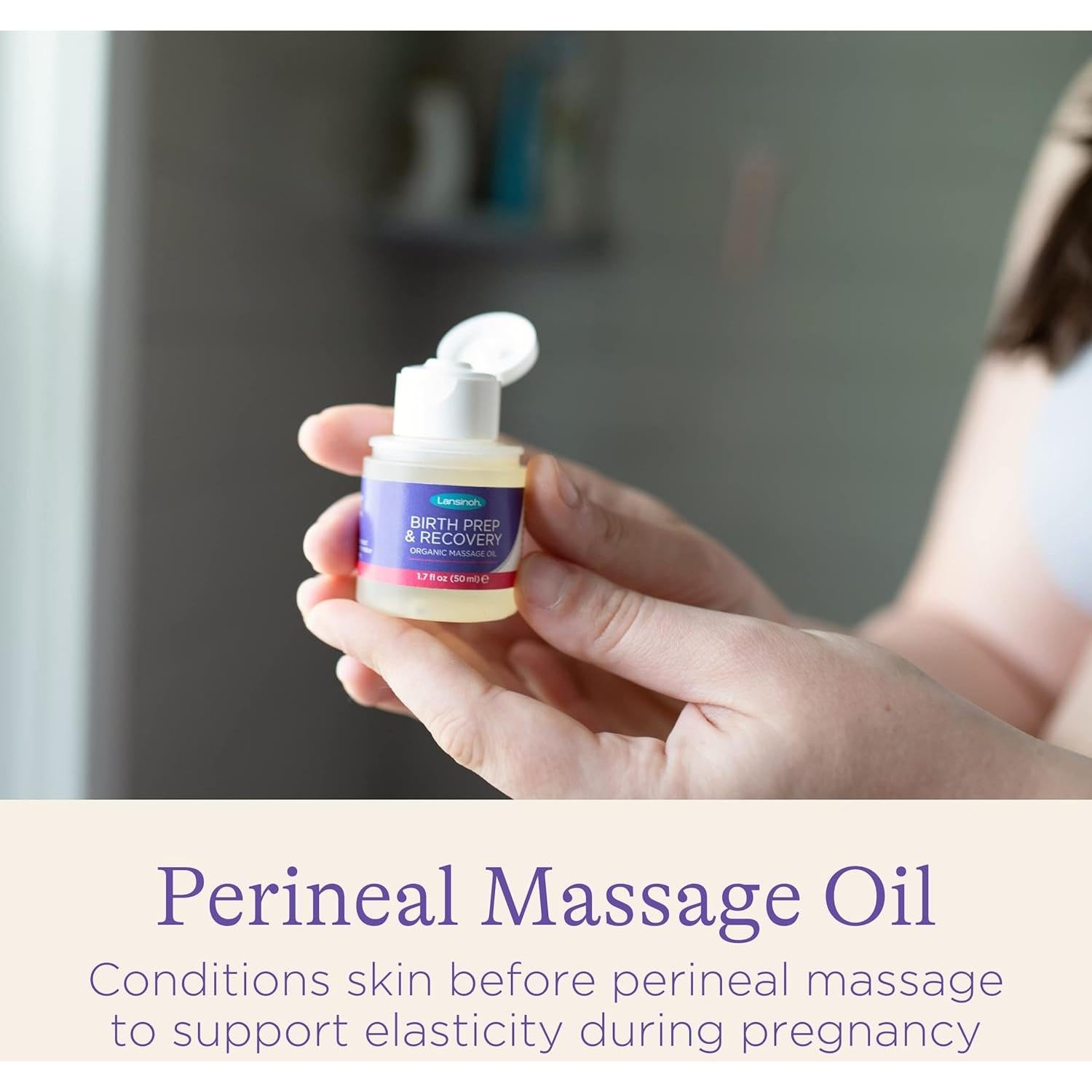 Aceite de Masaje Perineal Orgánico Lansinoh 50 ml Natural