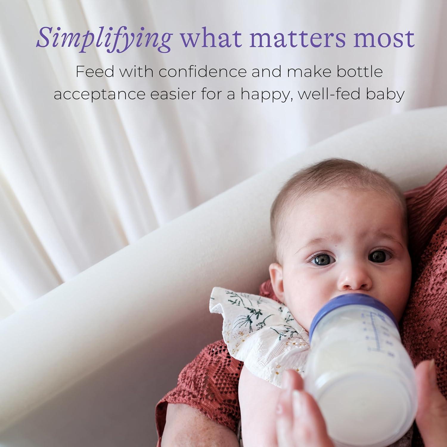 Chupetes Lansinoh NaturalWave - Silicona Suave, Flujo Lento, 2 Unidades