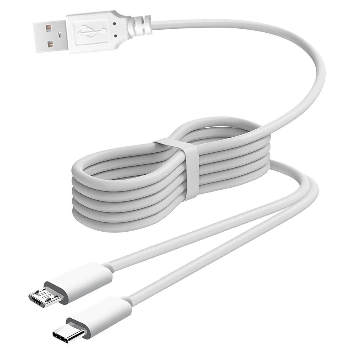 Cable de Carga USB Tipo C y Micro para Extractor de Leche Elvie