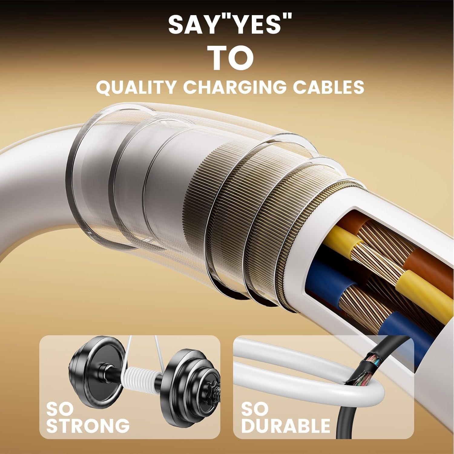 Cable de Carga USB Tipo C y Micro para Extractor de Leche Elvie