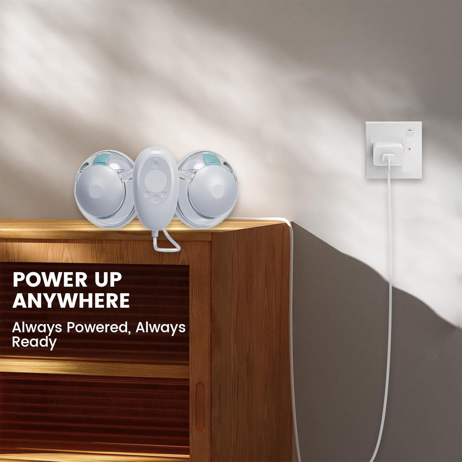 Cable de Carga USB Tipo C y Micro para Extractor de Leche Elvie