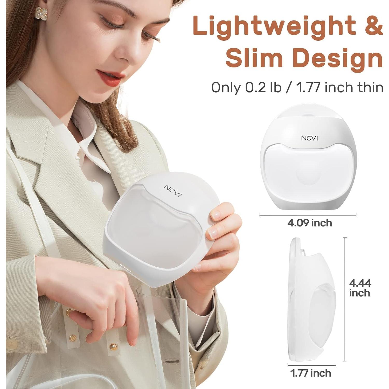 Colector de Leche Materna NCVI Silicona 70ml Reutilizable