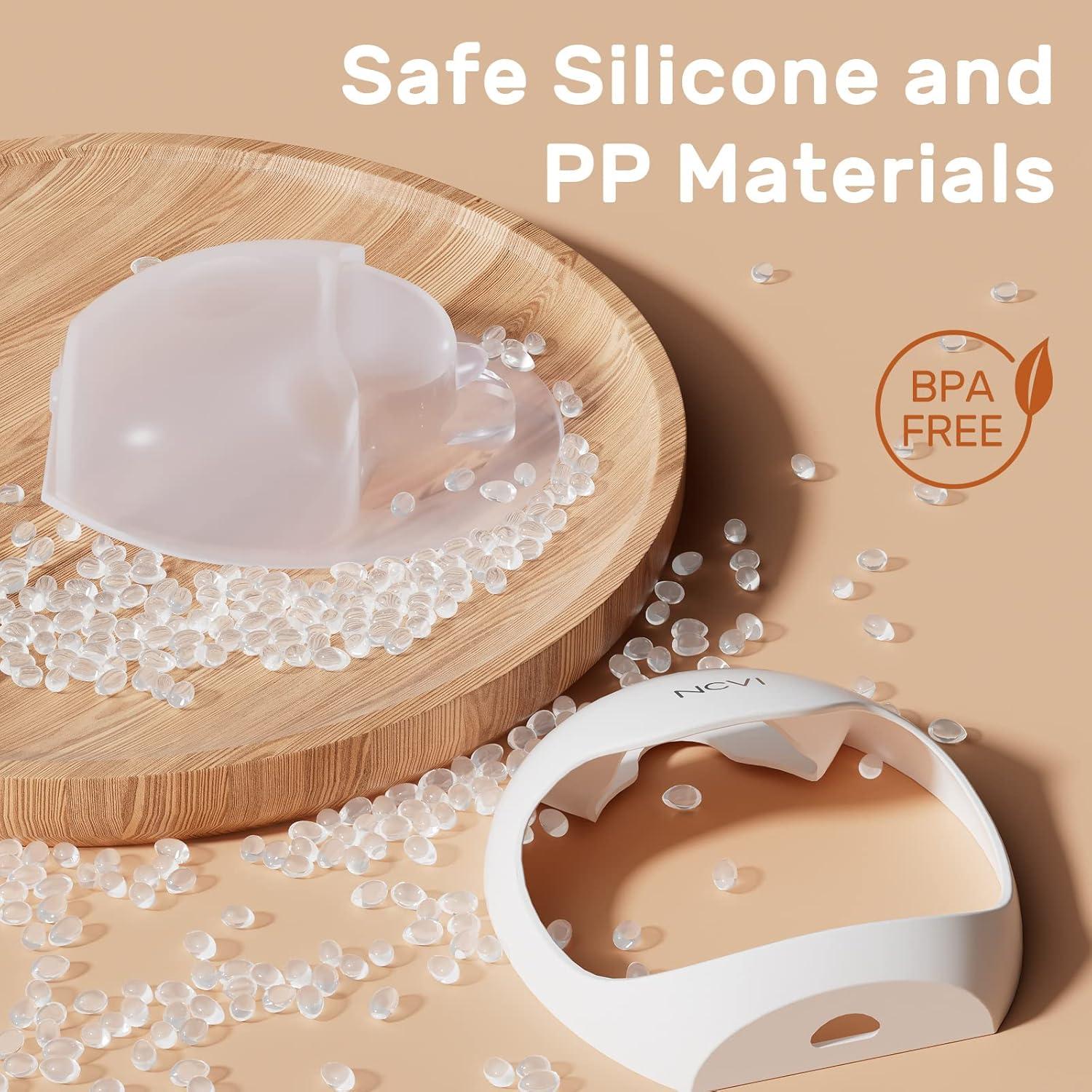 Colector de Leche Materna NCVI Silicona 70ml Reutilizable