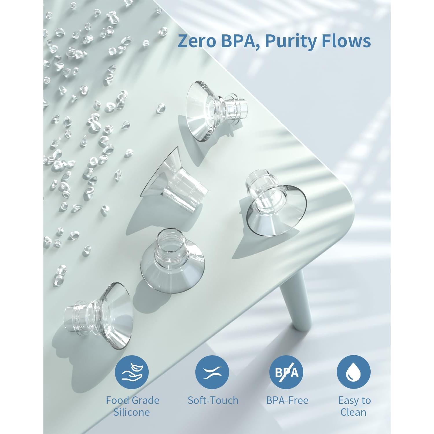 Kit de Tamaño de Brida 10PCS ANWIKE con Cepillo y Regla