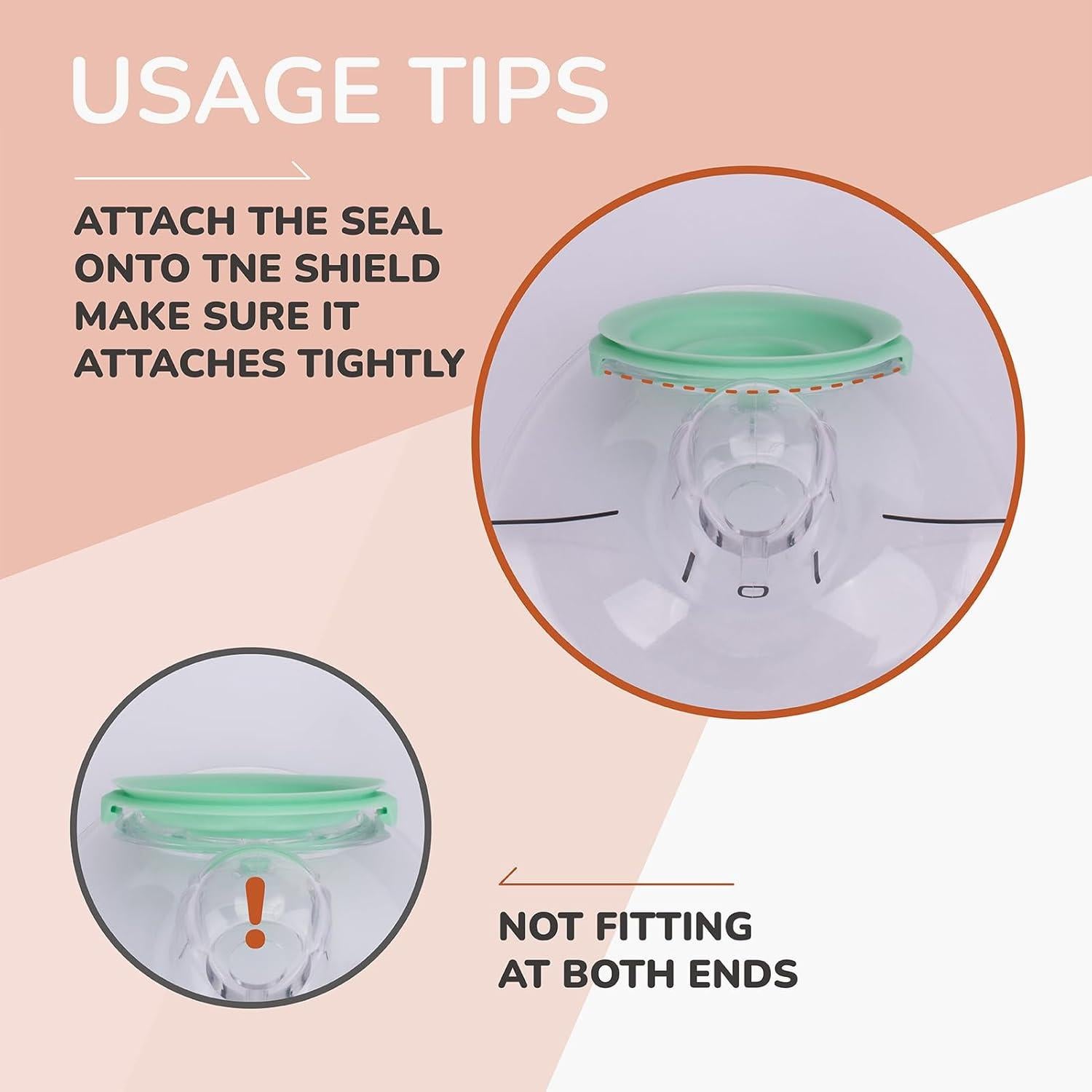 Sellos de bomba Elvie - Piezas de repuesto para extractor de leche