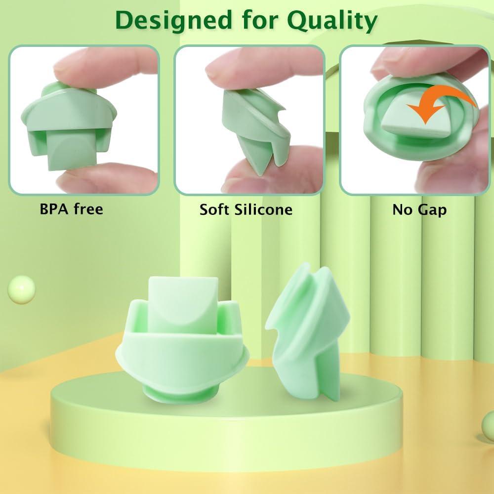 8 Válvulas de Pico de Pato IVARONAL para Sacaleches Elvie