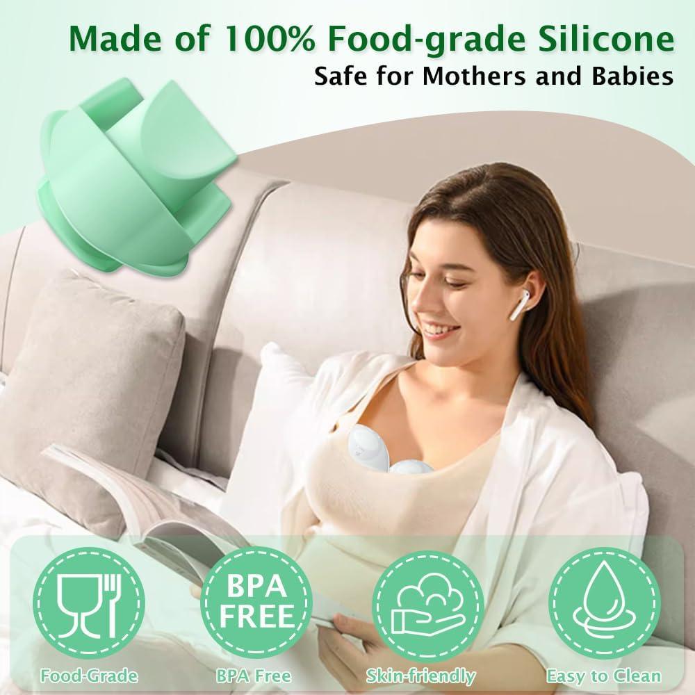 8 Válvulas de Pico de Pato IVARONAL para Sacaleches Elvie