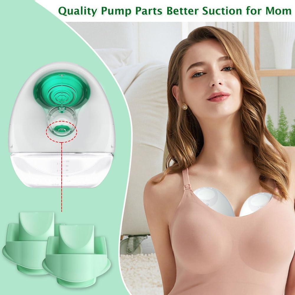 8 Válvulas de Pico de Pato IVARONAL para Sacaleches Elvie