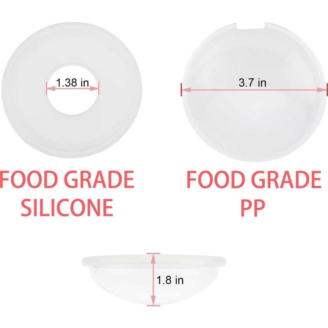 Conchas recolectoras de leche materna 2 unidades silicona sin BPA